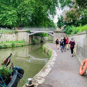 guided run tour of Bath